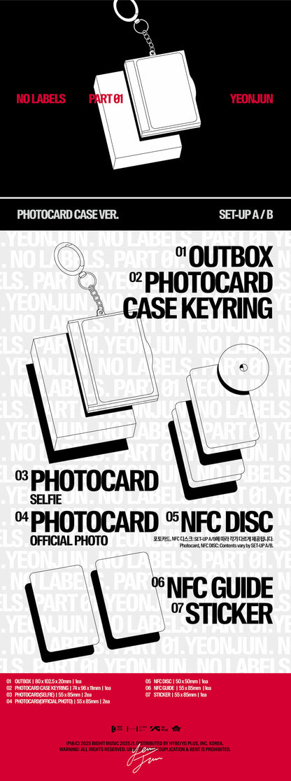 (PREVENTA) YEONJUN - NO LABELS: PART 01