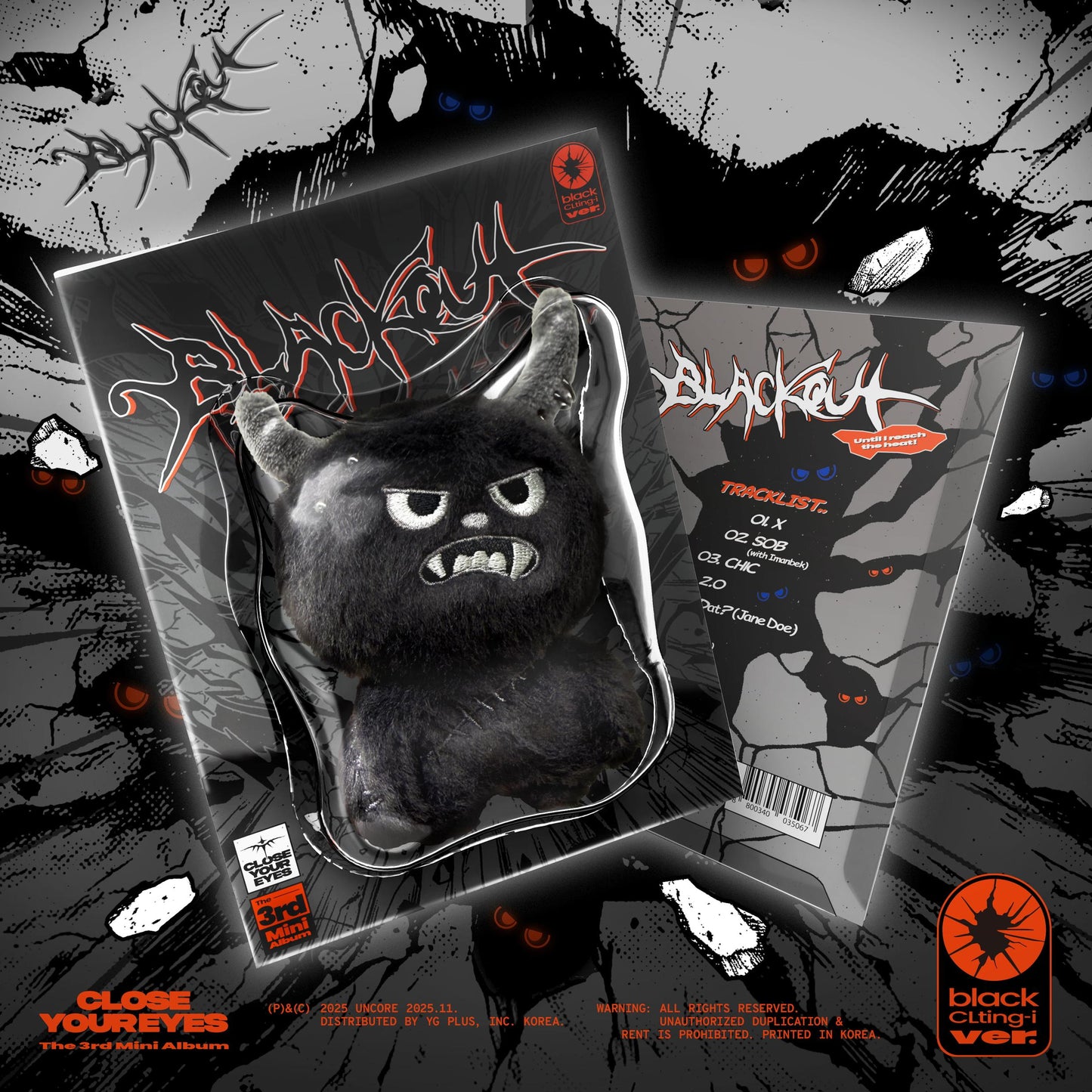 (PREVENTA) CLOSE YOUR EYES - The 3rd Mini Album [BLACKOUT]