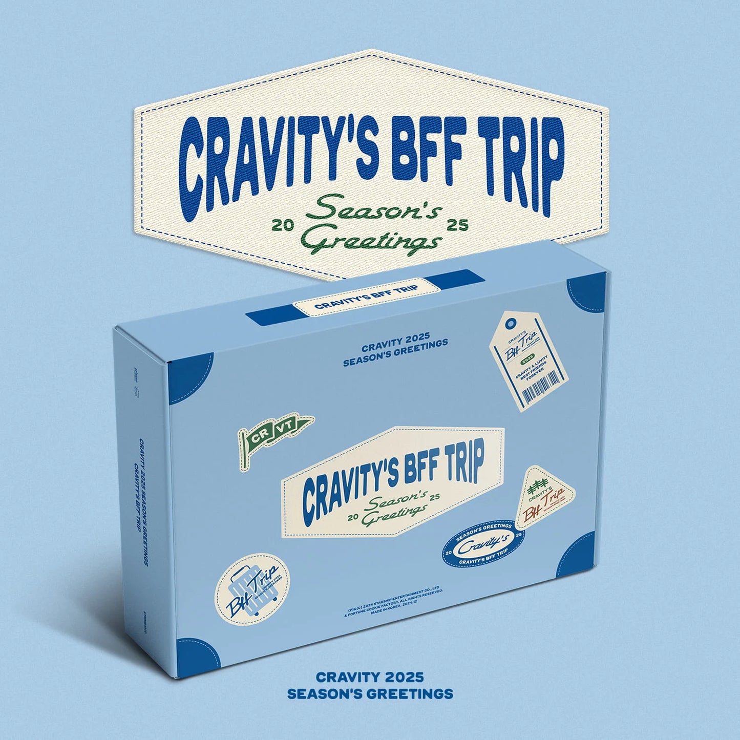 STARSHIP (MONSTA X, IVE, CRAVITY) - 2025 SEASON'S GREETINGS + STARSHIP GIFT