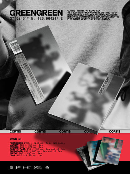 (PREVENTA) CORTIS - The 2nd EP [GREENGREEN] + APPLEMUSIC GIFT