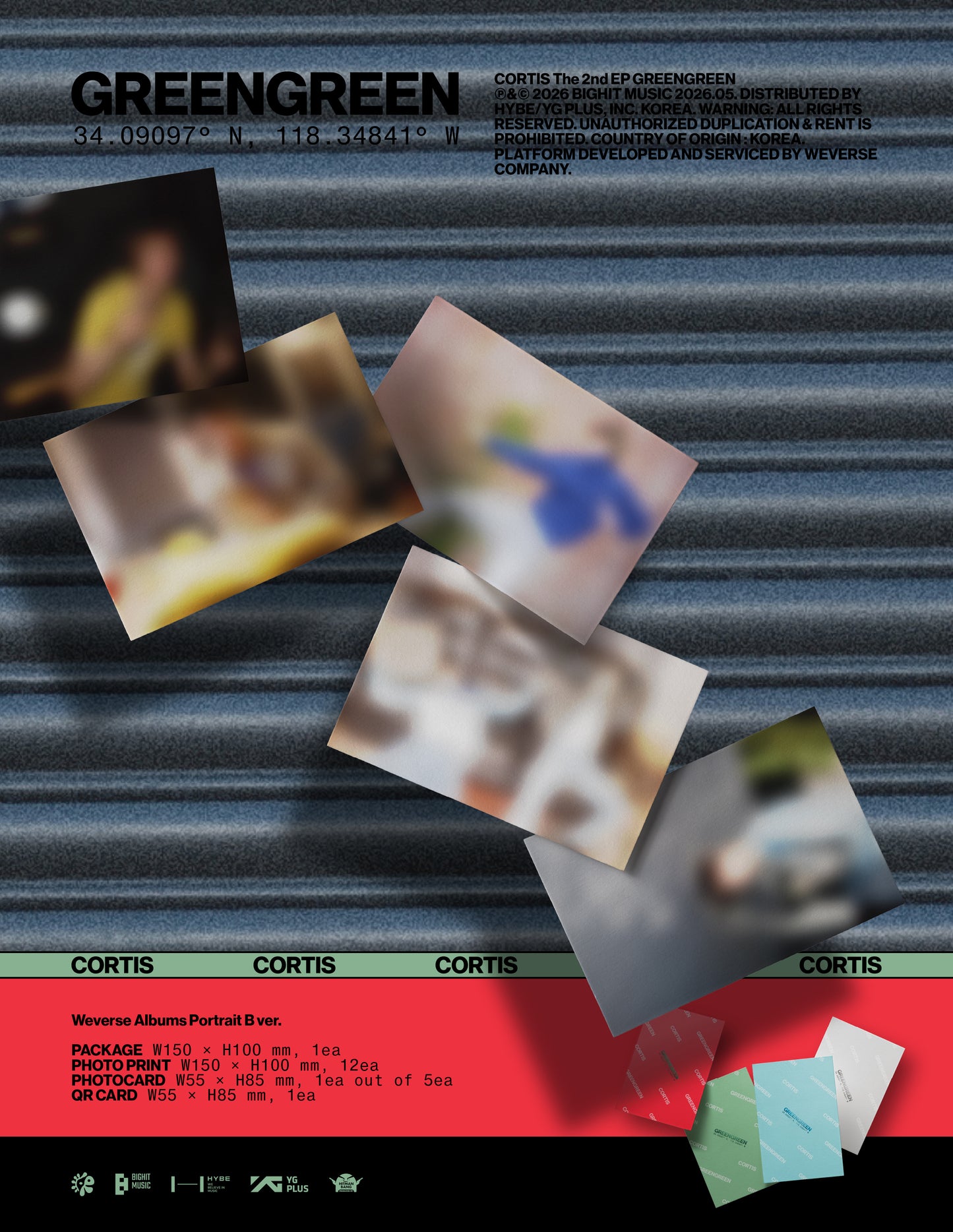 (PREVENTA) CORTIS - The 2nd EP [GREENGREEN]