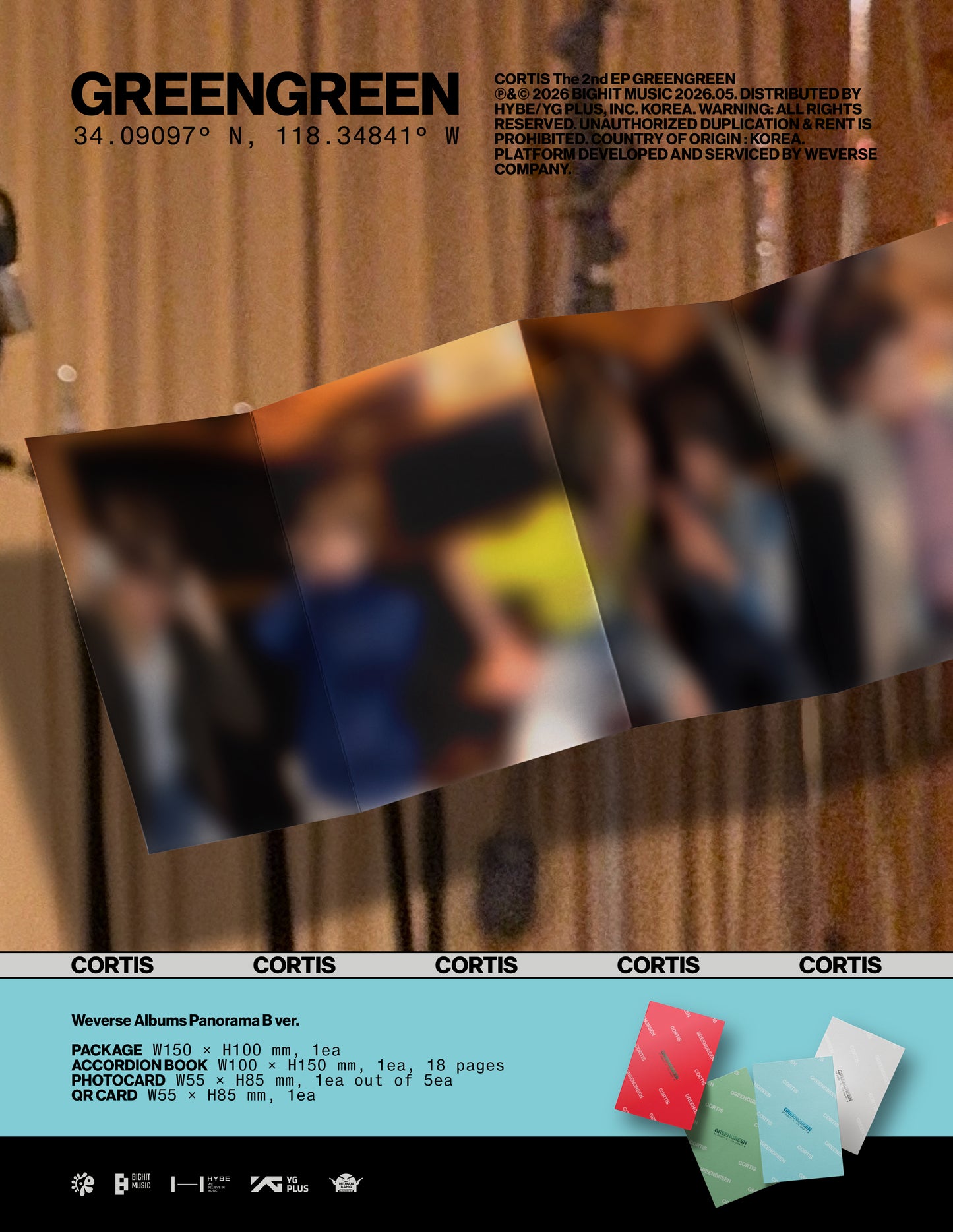 (PREVENTA) CORTIS - The 2nd EP [GREENGREEN]