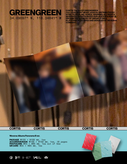 (PREVENTA) CORTIS - The 2nd EP [GREENGREEN]