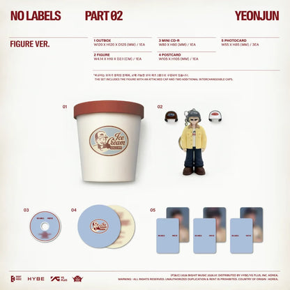 (PREVENTA) (TXT) YEONJUN - 'NO LABELS: PART 02' (figure ver.)