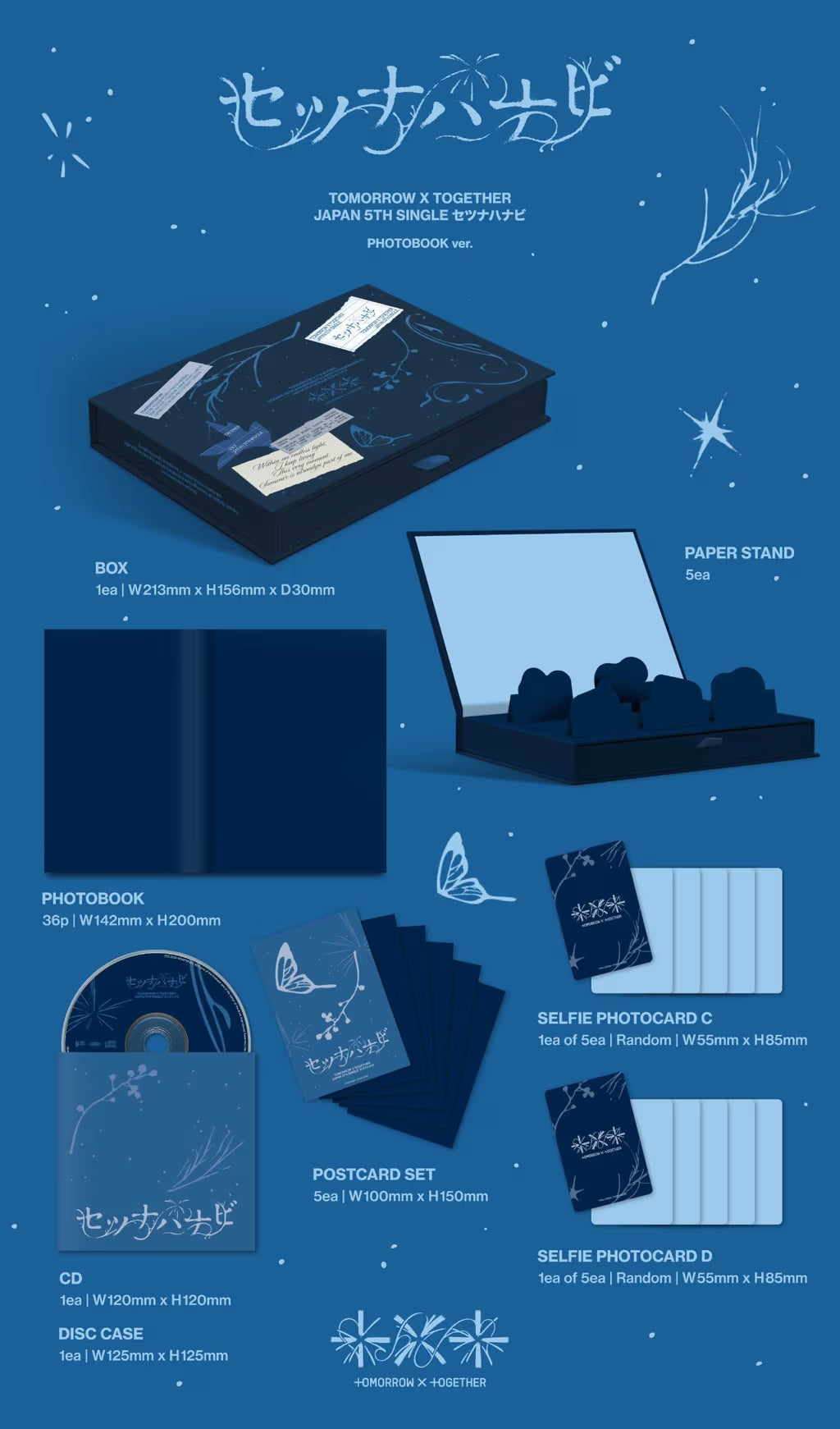 (PREVENTA) TXT - JP 5th SINGLE 'Setsuna Hanabi'