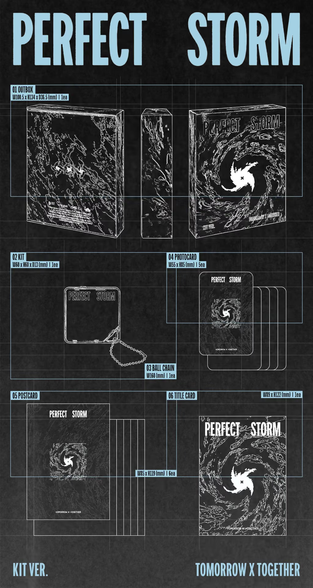 (PREVENTA) TXT - 9th Mini Album [PERFECT STORM]