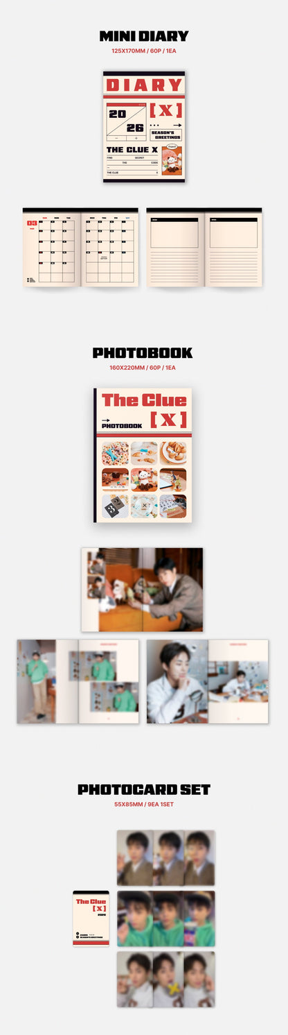 (PREVENTA) XIUMIN - 2026 SEASON’S GREETINGS [The Clue [X]] + P.O.B