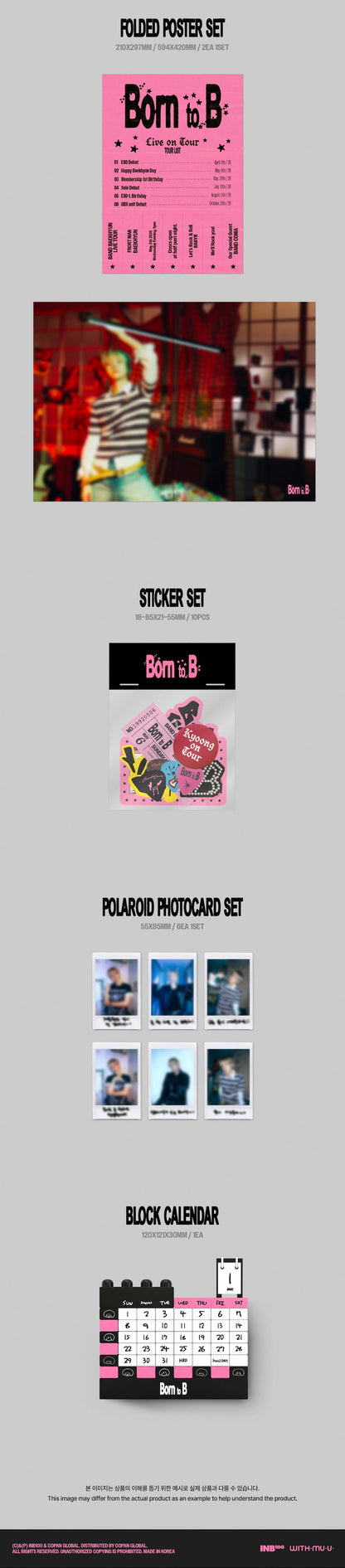 (PREVENTA) BAEKHYUN- 2026 SEASON’S GREETINGS [Born to B] + P.O.B