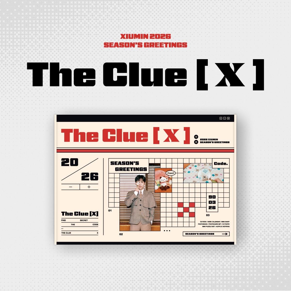 (PREVENTA) XIUMIN - 2026 SEASON’S GREETINGS [The Clue [X]] + P.O.B