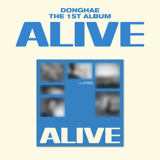 (PREVENTA) DONGHAE - 1st Full Album [ALIVE] PHOTOBOOK