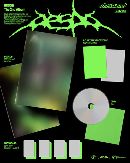 (PREVENTA) AESPA - 2nd Full Album [LEMONADE]