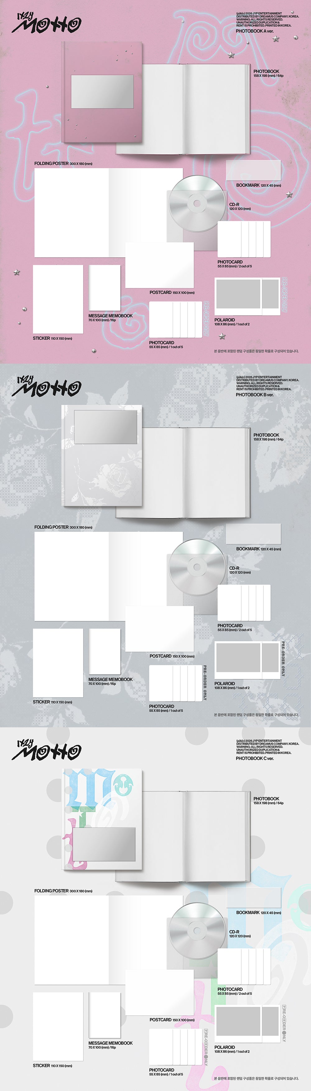 (PREVENTA) ITZY - ALBUM [MOTTO] + FANS SHOP GIFT