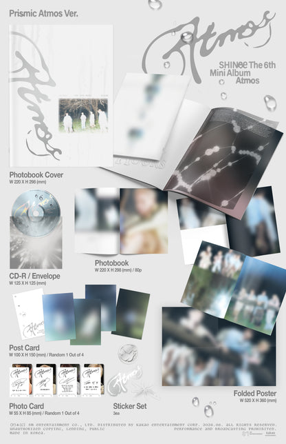 (PREVENTA) SHINee - 6TH MINI ALBUM [Atmos]