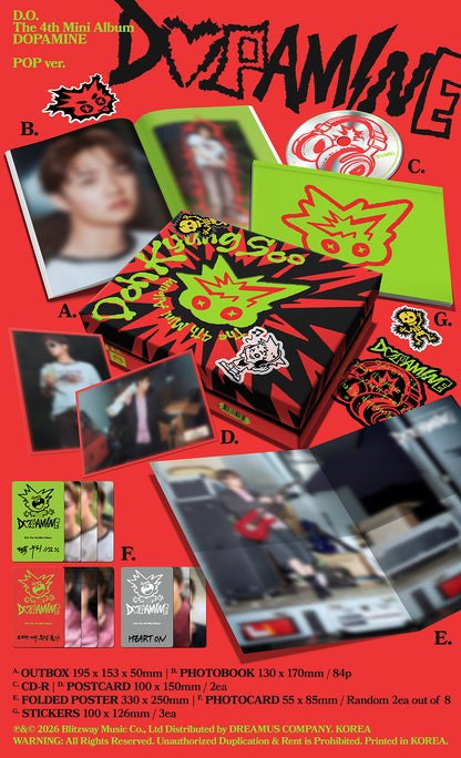 (PREVENTA) D.O - 4th Mini Album [DOPAMINE]