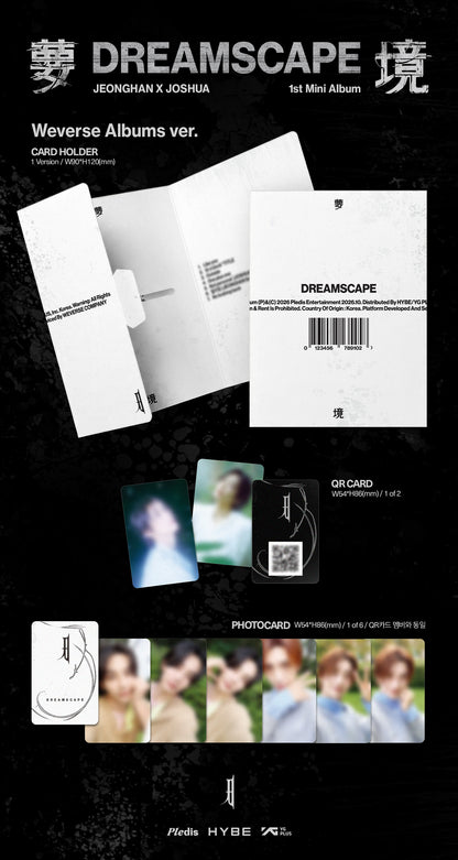 (PREVENTA) JEONGHANXJOSHUA (SEVENTEEN) - 1st Mini Album ‘DREAMSCAPE'