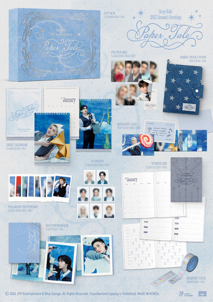(PREVENTA) STRAY KIDS - 2027 SEASON’S GREETINGS [PAPER TALE] + P.O.B