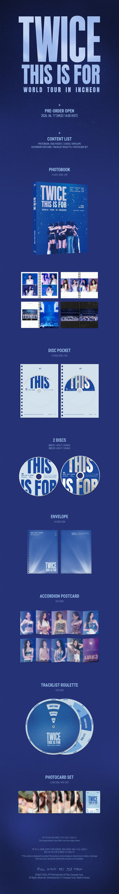 (PREVENTA) TWICE - [THIS IS FOR] WORLD TOUR IN INCHEON (BLU-RAY) + FANS SHOP GIFT