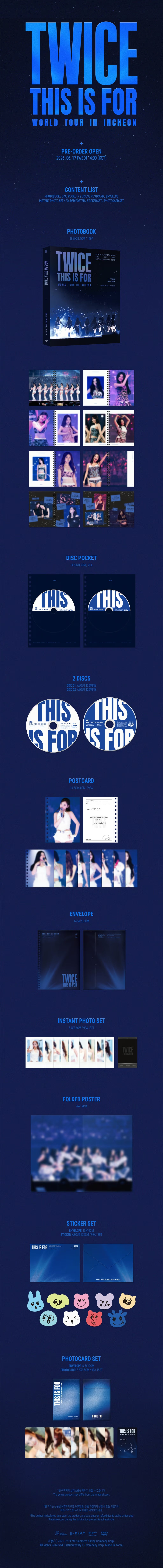 (PREVENTA) TWICE - [THIS IS FOR] WORLD TOUR IN INCHEON (DVD) + FANS SHOP GIFT
