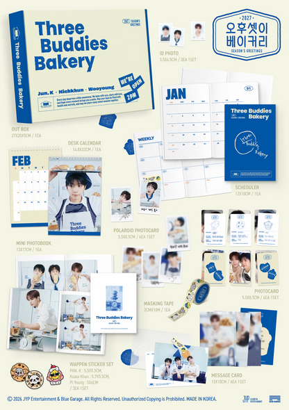 (PREVENTA) 2PM - 2027 SEASON’S GREETINGS [Three Buddies Bakery]