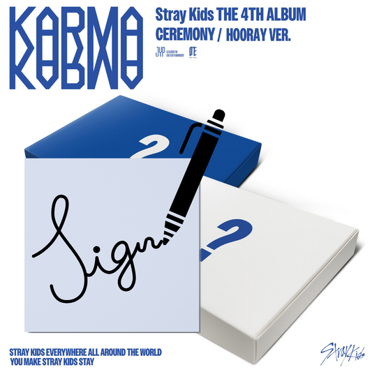 (PREVENTA) STRAY KIDS - 4th album [KARMA] (SKZ SHOP - SIGNED)