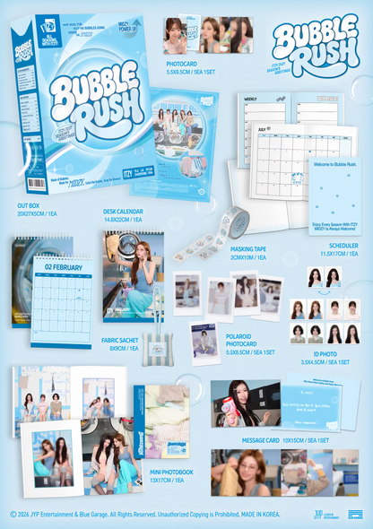 (PREVENTA) ITZY - 2027 SEASON’S GREETINGS [BUBBLE RUSH]