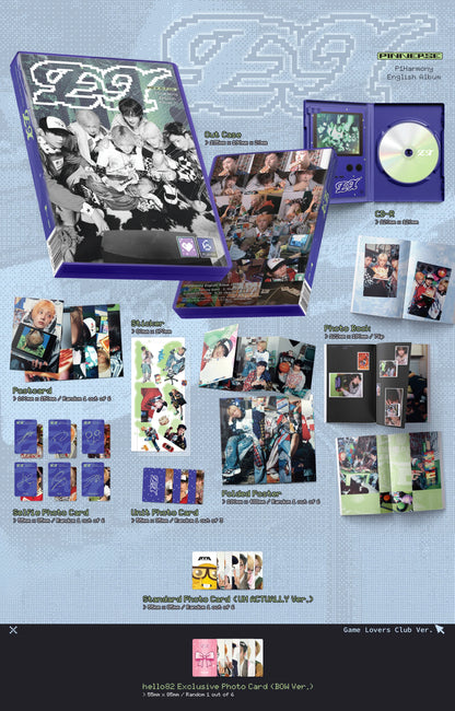 (PREVENTA) P1Harmony - ENGLISH ALBUM [EX] (HELLO82 EXCLUSIVE)