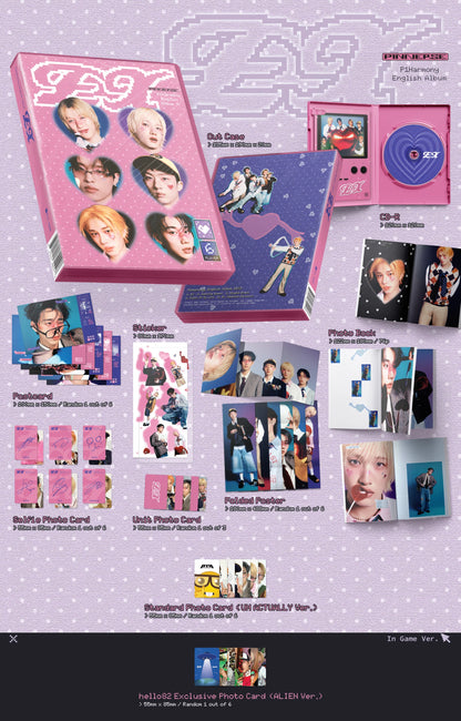 (PREVENTA) P1Harmony - ENGLISH ALBUM [EX] (HELLO82 EXCLUSIVE)