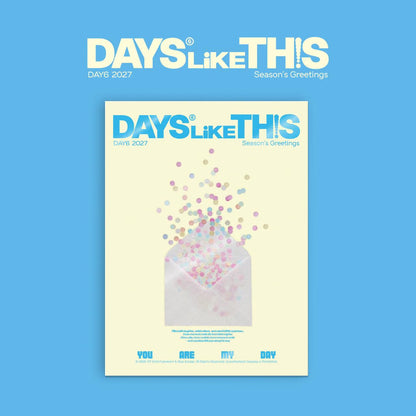 (PREVENTA) DAY6- 2027 SEASON’S GREETINGS [DAYS LIKE THIS] + FANS SHOP GIFT