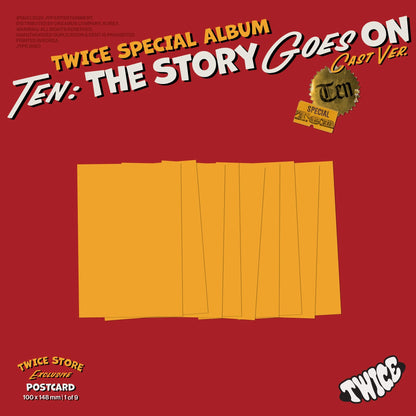 (PREVENTA) TWICE - Special Album [TEN: The Story Goes On] (TWICE SHOP EXCLUSIVE)