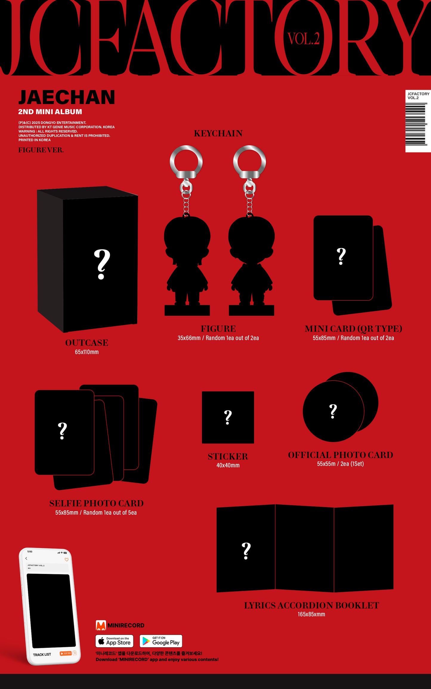 (PREVENTA) JAECHAN - 2nd MINI ALBUM [JCFACTORY VOL.2]