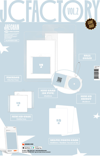 (PREVENTA) JAECHAN - 2nd MINI ALBUM [JCFACTORY VOL.2]