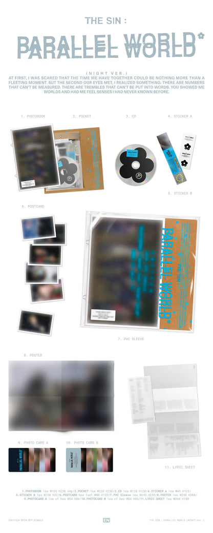 (PREVENTA) ENHYPEN - Spin Off Single Album [THE SIN : PARALLEL WORLD] + WEVERSE GIFT