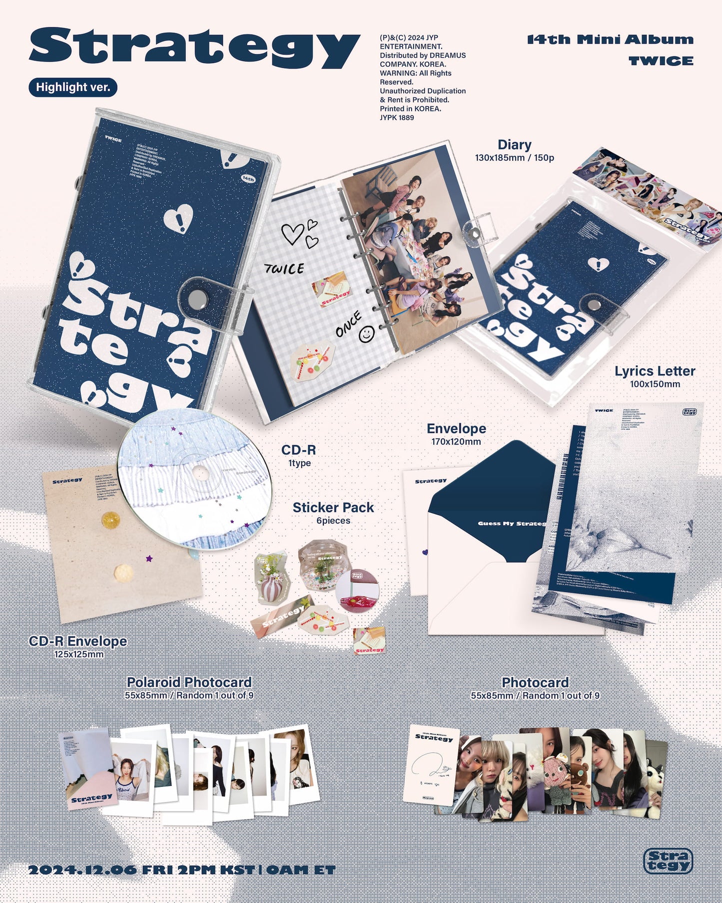 TWICE - 14th Mini Album [STRATEGY]
