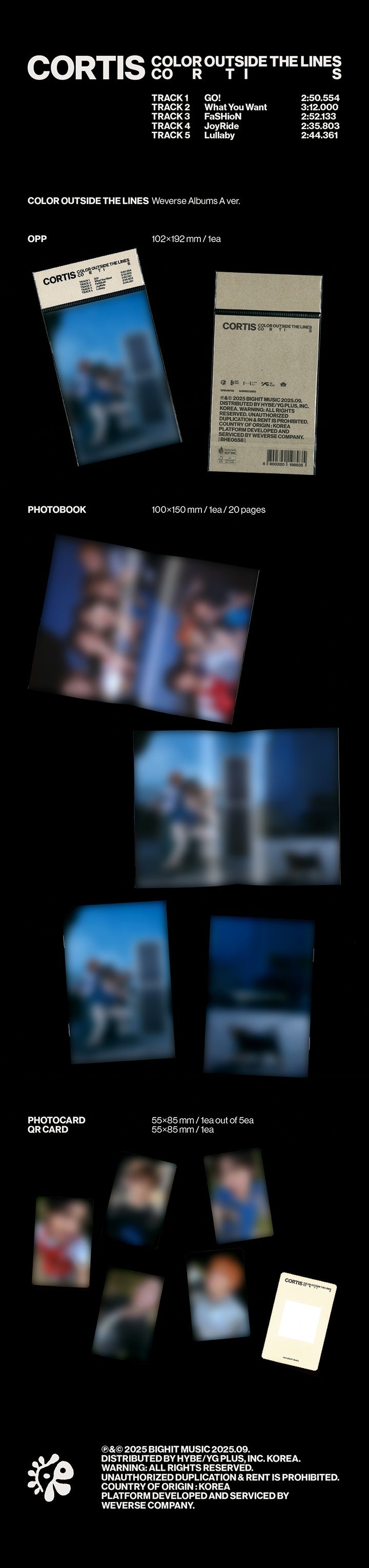 CORTIS - The 1st EP [COLOR OUTSIDE THE LINES]