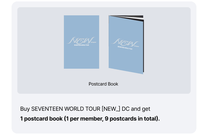 (PREVENTA) SEVENTEEN - SEVENTEEN WORLD TOUR [NEW_] DC + WEVERSE GIFT