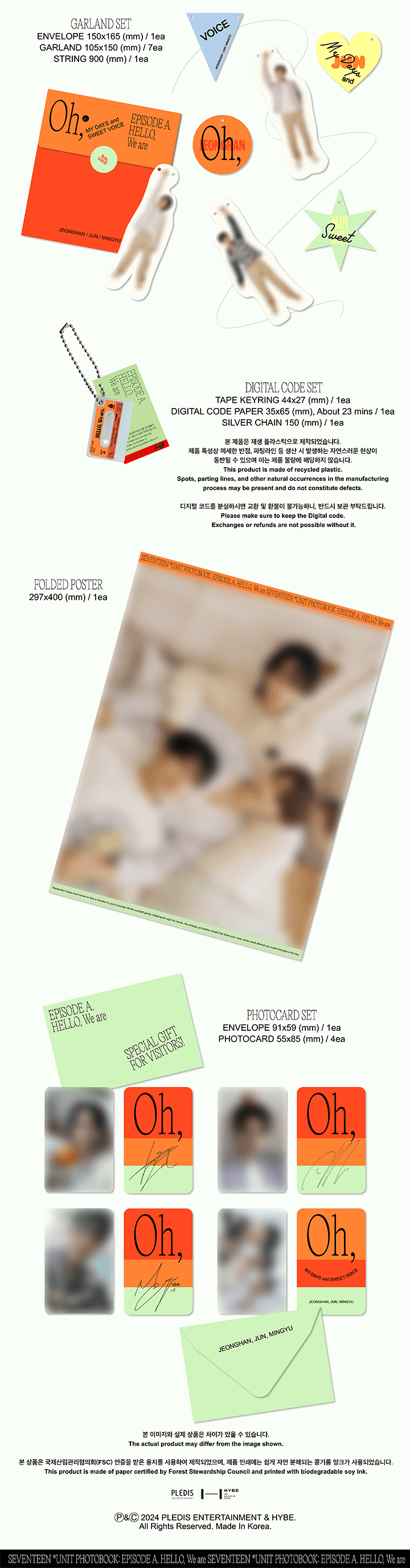 (PREVENTA) SEVENTEEN - SEVENTEEN UNIT PHOTOBOOK ‘EPISODE A,B'