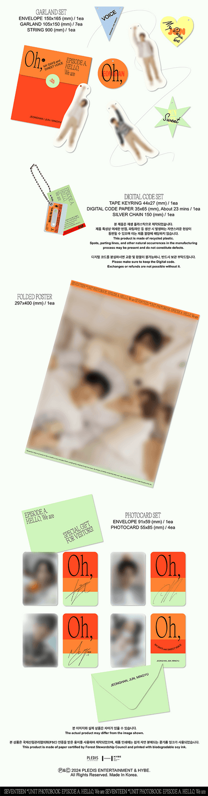 (PREVENTA) SEVENTEEN - SEVENTEEN UNIT PHOTOBOOK ‘EPISODE A,B'