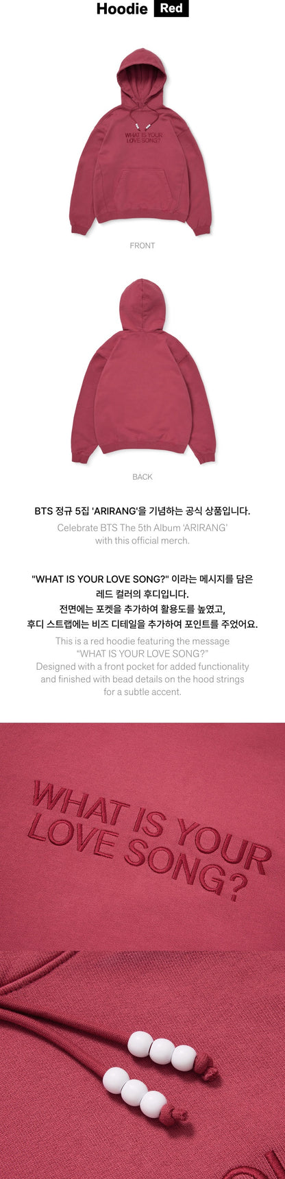 2da (PREVENTA) BTS - [ARIRANG] MD Goods