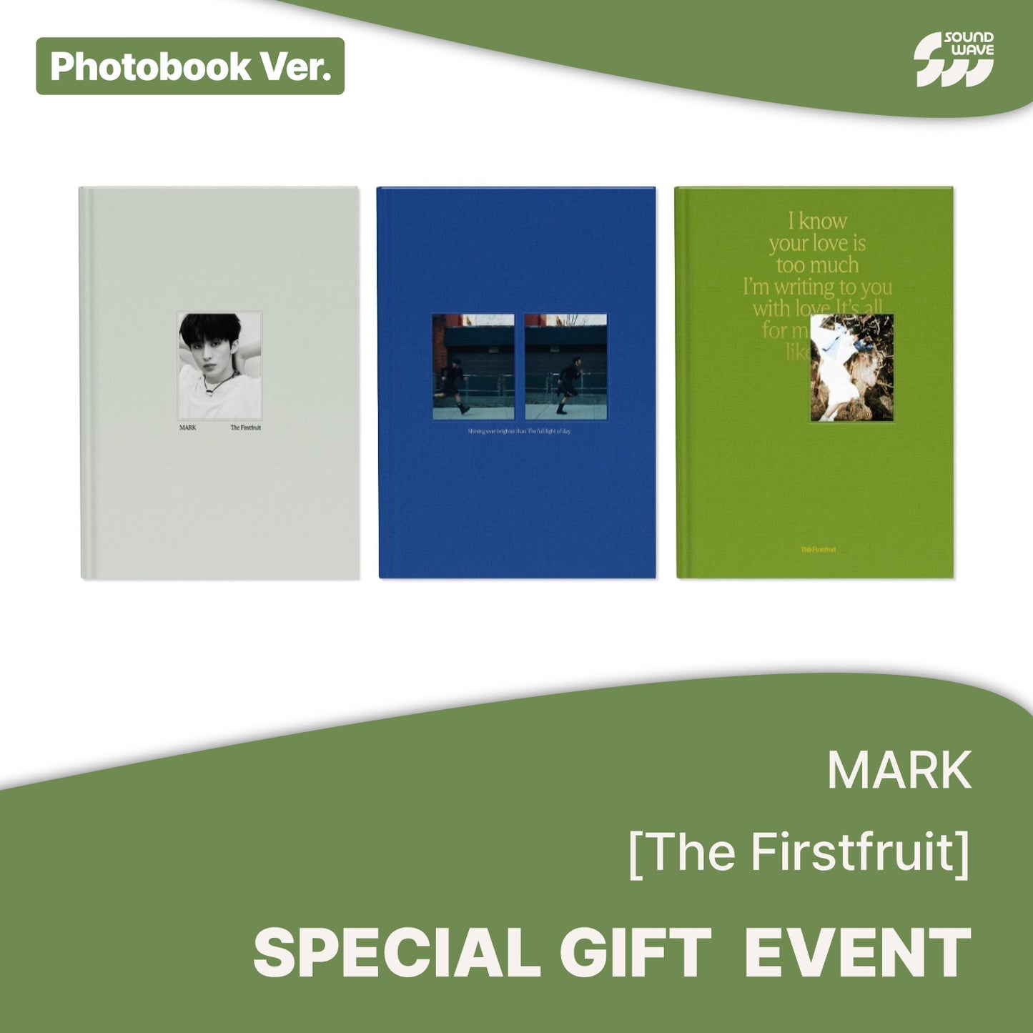 (PREVENTA) MARK - 1ST ALBUM [The Firstfruit] + SOUNDWAVE GIFT