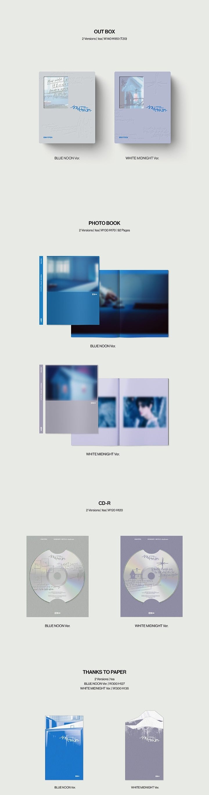 ENHYPEN - ROMANCE : UNTOLD –daydream- (TARGET EXCLUSIVE)