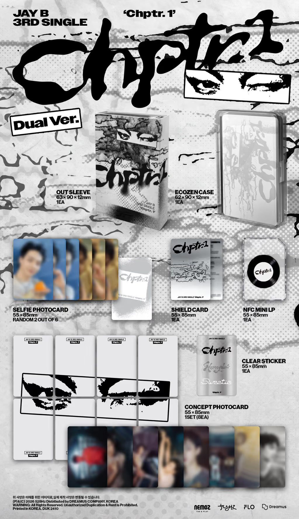 (PREVENTA) JAY B - 3rd Single Album [Chptr. 1] + SOUNDWAVE GIFT