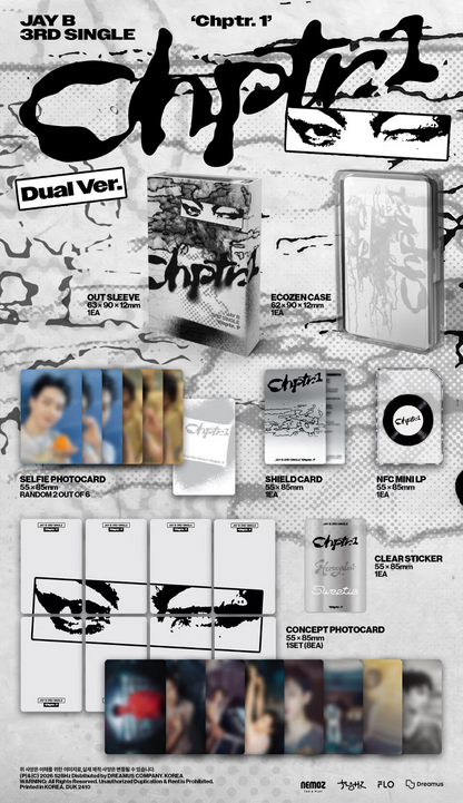 (PREVENTA) JAY B - 3rd Single Album [Chptr. 1] + SOUNDWAVE GIFT