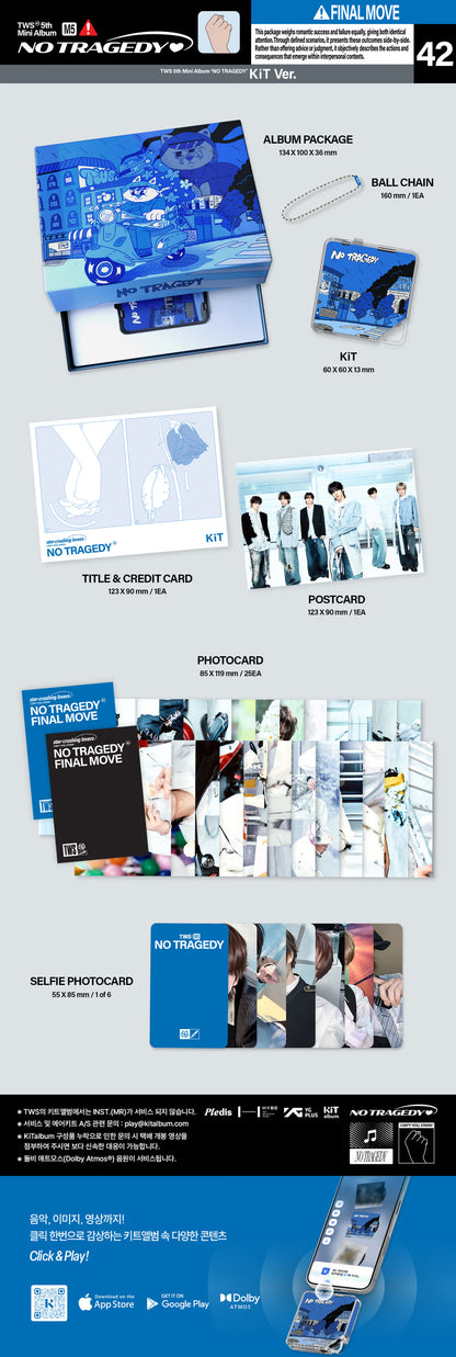 (PREVENTA) TWS - 5th Mini Album 'NO TRAGEDY' KiT Ver.