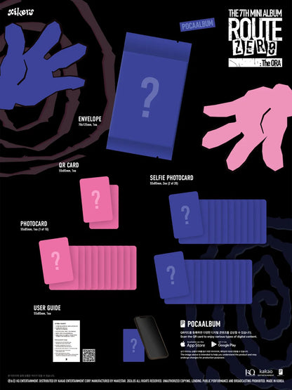 (PREVENTA) XIKERS - 7TH MINI ALBUM [ROUTE ZERO : The ORA] + APPLEMUSIC GIFT