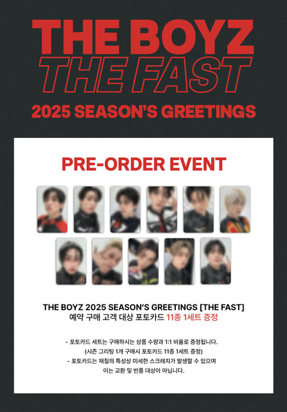 THE BOYZ - 2025 SEASON'S GREETINGS [THE FAST] + P.O.B