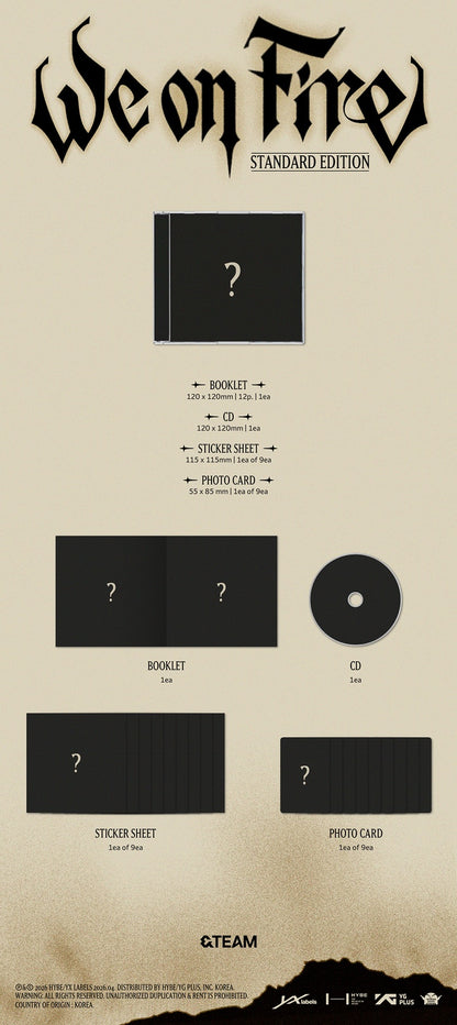 &TEAM - 3rd EP [WE ON FIRE]
