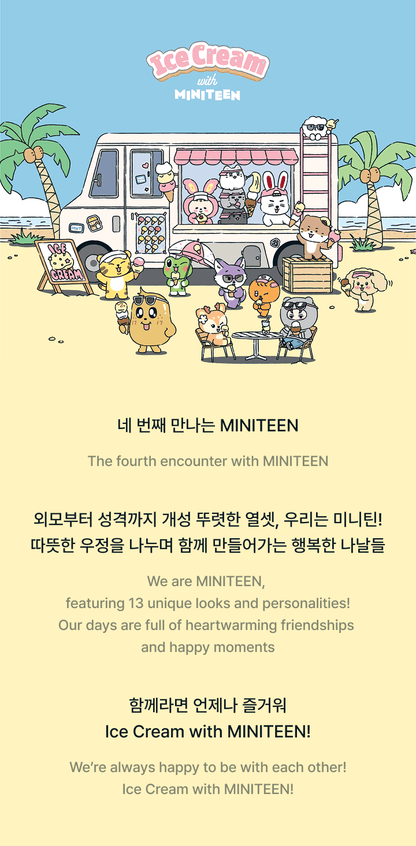 2da (PREVENTA) SEVENTEEN - MINITEEN Ice Cream Goods