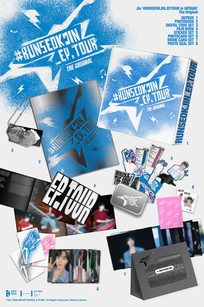 (PREVENTA) (BTS) JIN - '#RUNSEOKJIN_EP.TOUR in GOYANG' The Original + WEVERSE GIFT