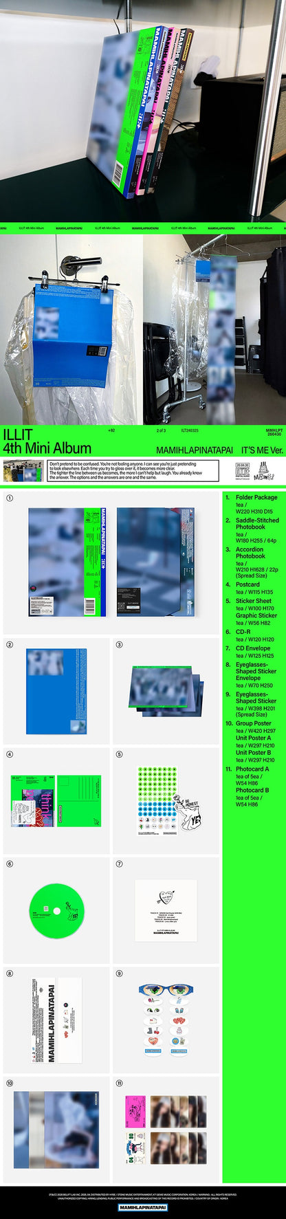 (PREVENTA) ILLIT - 4th Mini Album 'MAMIHLAPINATAPAI'