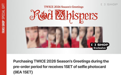 (PREVENTA) JYP - 2026 SEASON'S GREETINGS + FANS SHOP GIFT